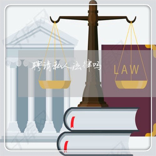 聘请私人法律吗