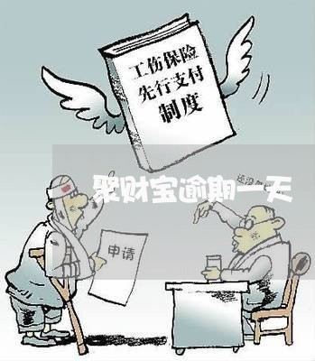 聚财宝逾期一天