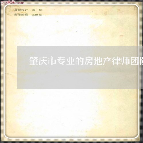 肇庆市专业的房地产律师团队