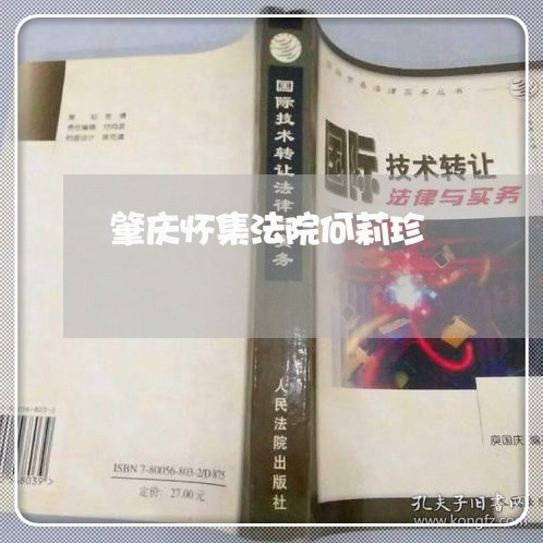 肇庆怀集法院何莉珍 肇庆怀集法院何莉珍