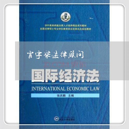 肖宇梁法律顾问 肖宇梁法律顾问