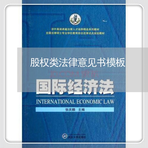 股权类法律意见书模板