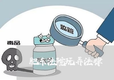 肥东法院玩弄法律
