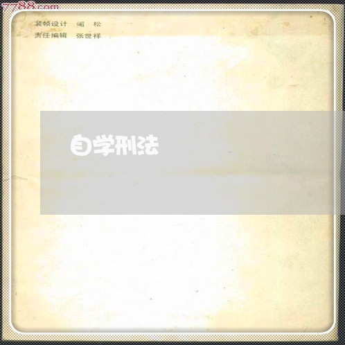 自学刑法
