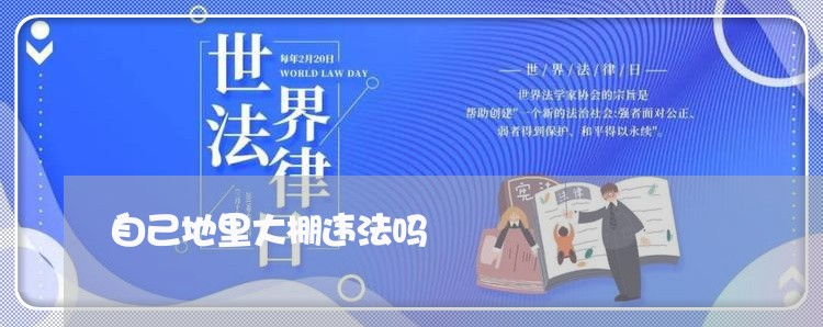 自己地里大棚违法吗 自己地里大棚违法吗