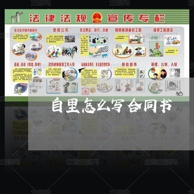 自里怎么写合同书/2023041046382 自里怎么写合同书/2023041046382