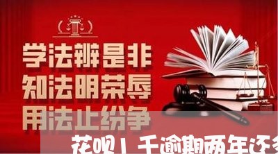 花呗1千逾期两年还多少钱