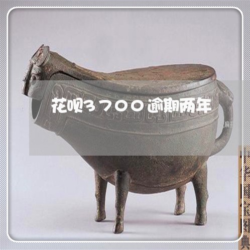 花呗3700逾期两年