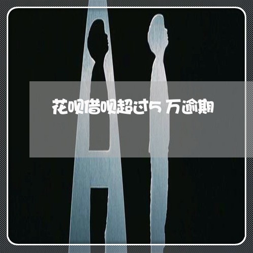 花呗借呗超过5万逾期/2023030185260