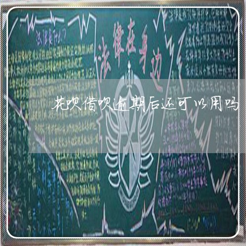 花呗借呗逾期后还可以用吗/2023022713039 花呗借呗逾期后还可以用吗/2023022713039