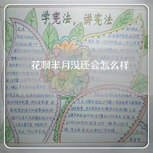 花呗半月没还会怎么样/2023013095370