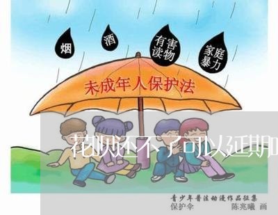 花呗还不了可以延期吗/2023061606038