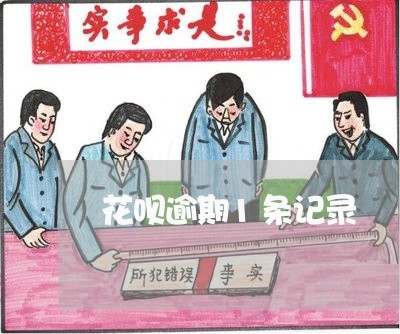 花呗逾期1条记录 花呗逾期1条记录