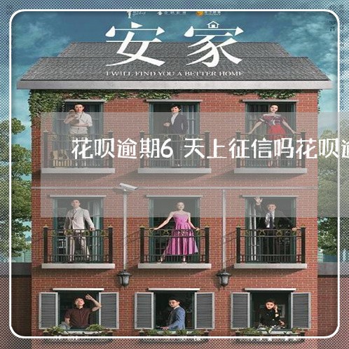 花呗逾期6天上征信吗花呗逾期有什么后果