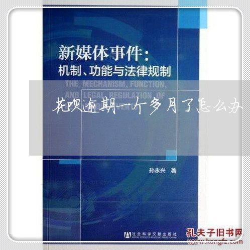花呗逾期一个多月了怎么办 花呗逾期一个多月了怎么办