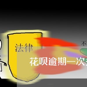 花呗逾期一次多久能解除