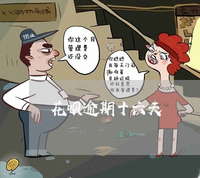 花呗逾期十六天