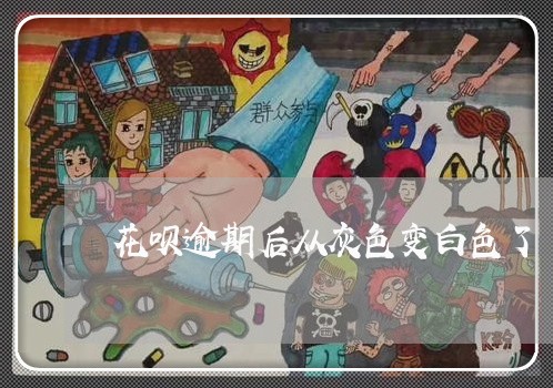 花呗逾期后从灰色变白色了 花呗逾期后从灰色变白色了