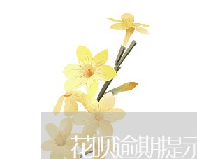 花呗逾期提示还完不算逾期/2023032419583