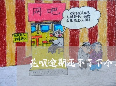 花呗逾期还不了下个月还 花呗逾期还不了下个月还