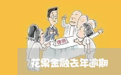 花果金融去年逾期