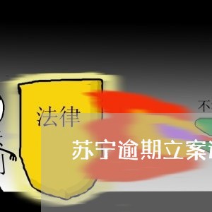 苏宁逾期立案通报 苏宁逾期立案通报
