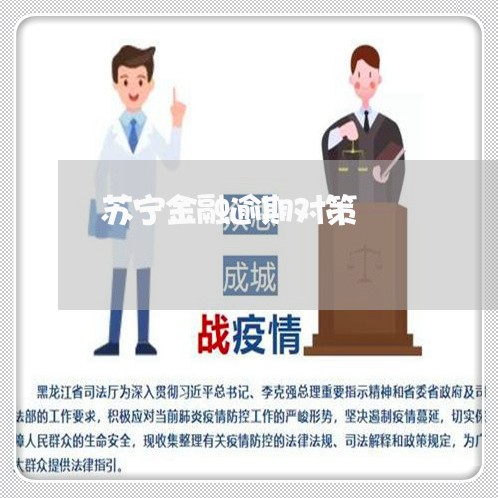 苏宁金融逾期对策