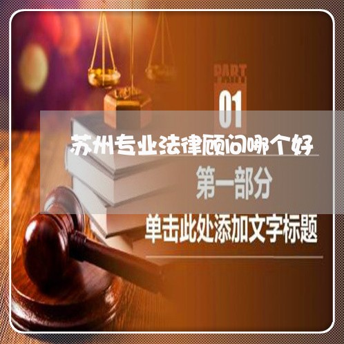 苏州专业法律顾问哪个好/2023061871695 苏州专业法律顾问哪个好/2023061871695