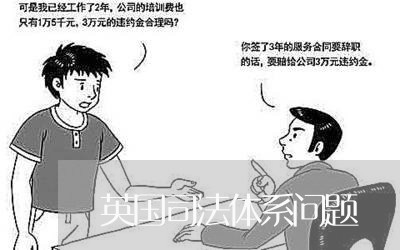 英国司法体系问题