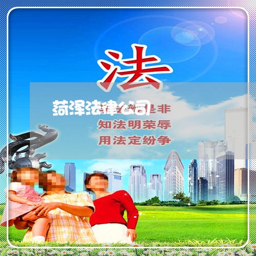 菏泽法律公司 菏泽法律公司