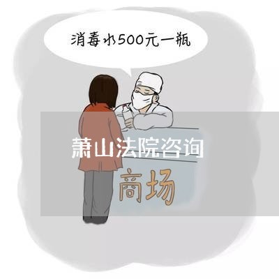萧山法院咨询 萧山法院咨询
