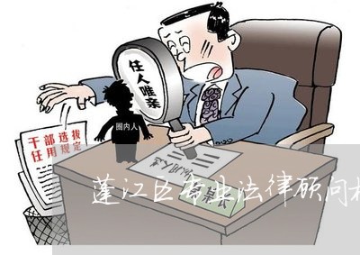蓬江区专业法律顾问机构/2023061948473
