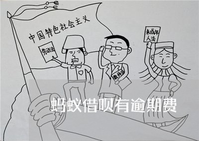 蚂蚁借呗有逾期费 蚂蚁借呗有逾期费