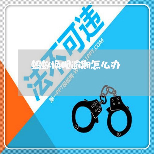 蚂蚁换呗逾期怎么办