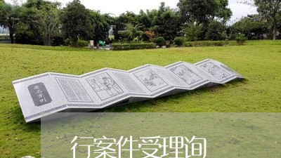 行案件受理询