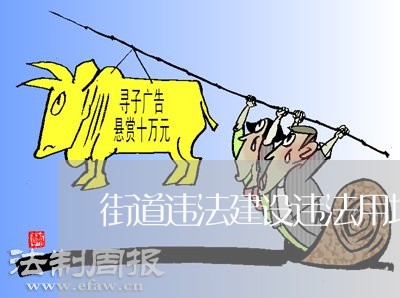 街道违法建设违法用地工作方案 街道违法建设违法用地工作方案