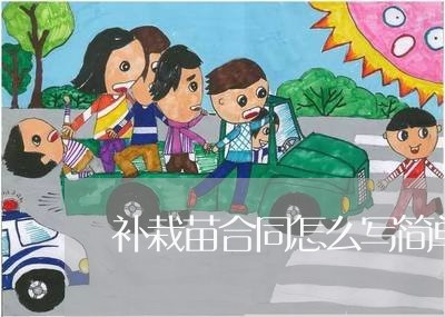 补栽苗合同怎么写简单点/2023022636451 补栽苗合同怎么写简单点/2023022636451
