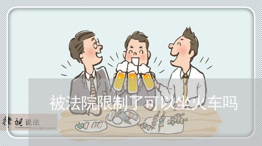 被法院限制了可以坐火车吗