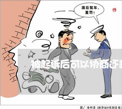 被起诉后可以协商还款/2023110845048