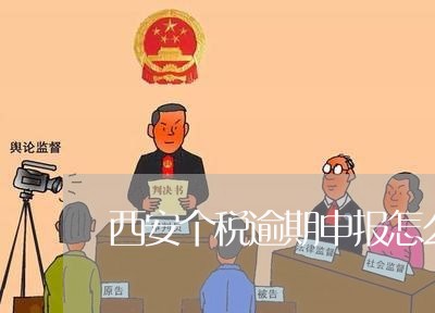 西安个税逾期申报怎么补报 西安个税逾期申报怎么补报