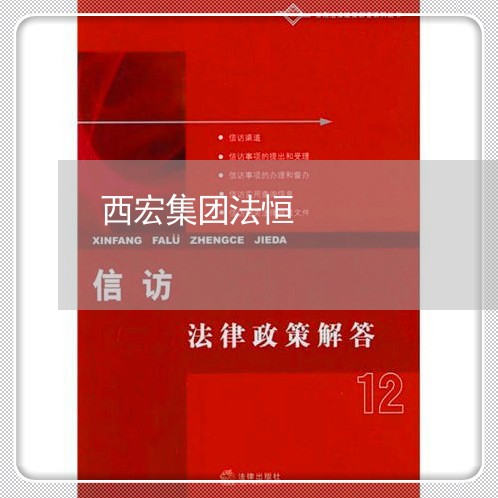 西宏集团法恒 西宏集团法恒