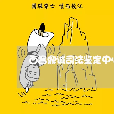 西昌鼎诚司法鉴定中心
