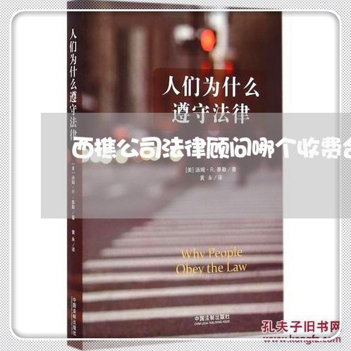 西樵公司法律顾问哪个收费合理