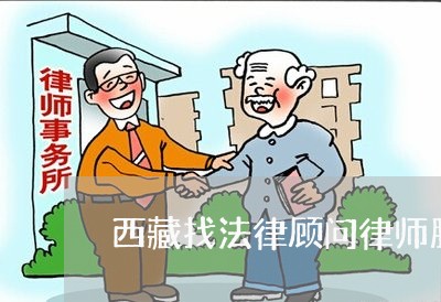 西藏找法律顾问律师服务
