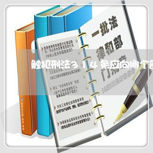 触犯刑法314条应向哪个部门反映 触犯刑法314条应向哪个部门反映