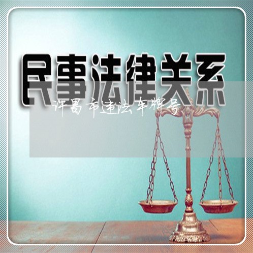 许昌市违法车牌号 许昌市违法车牌号