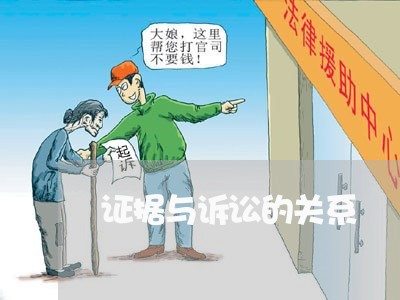 证据与诉讼的关系