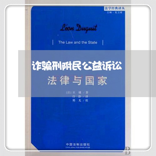 诈骗刑附民公益诉讼 诈骗刑附民公益诉讼