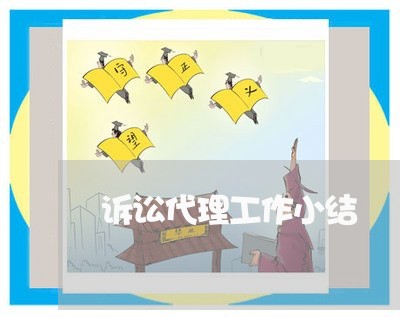 诉讼代理工作小结