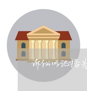 诉讼以证据为中心